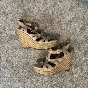 Nude wedges. Sofft brand. Very comfortable.